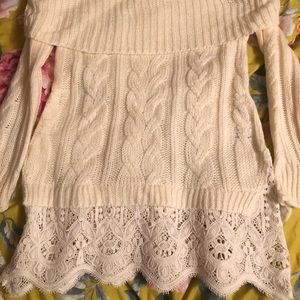 Off the Shoulder Sweater